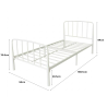 JULIAN Metal Bed Frame - JIJI.SG