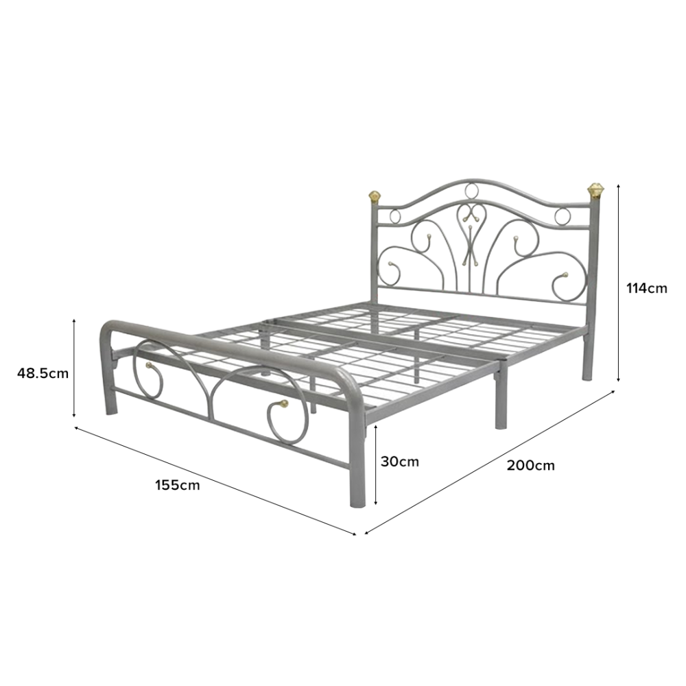 ELIO Metal Bed Frame - JIJI.SG