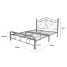 ELIO Metal Bed Frame - JIJI.SG