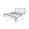 ARON Metal Bed Frame - JIJI.SG