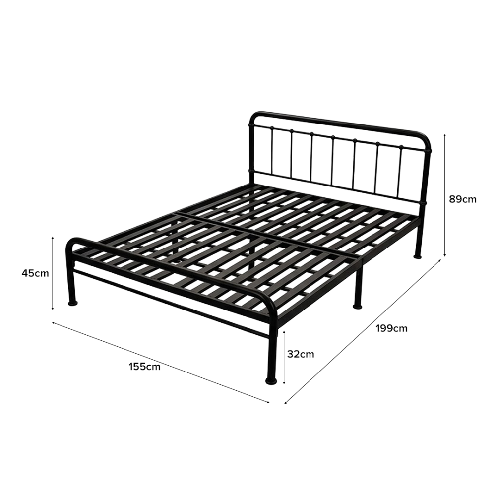 SANDRO Metal Bed Frame - JIJI.SG