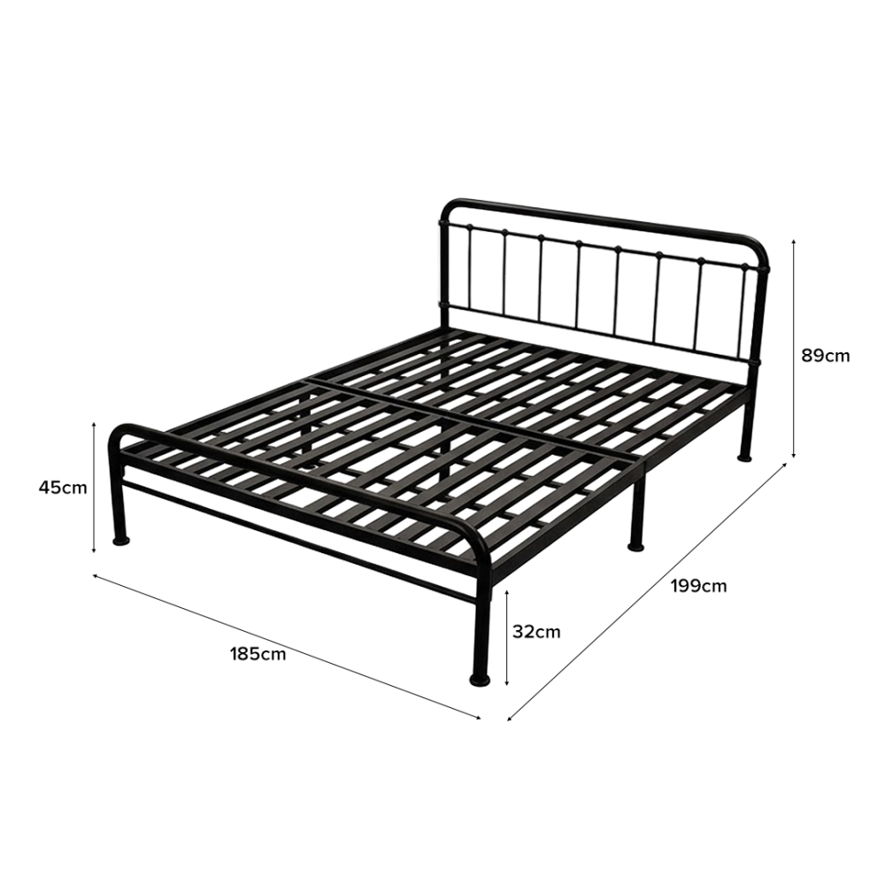 SANDRO Metal Bed Frame - JIJI.SG