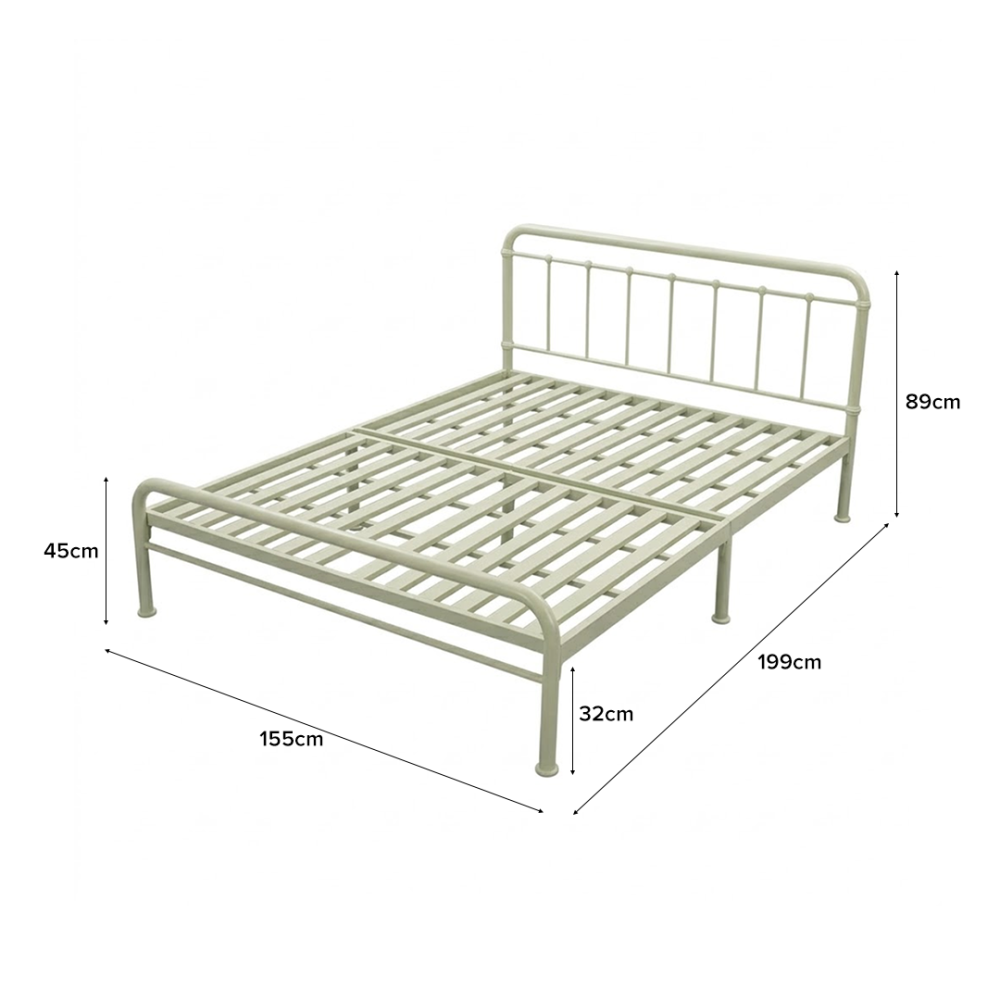 SANDRO Metal Bed Frame - JIJI.SG
