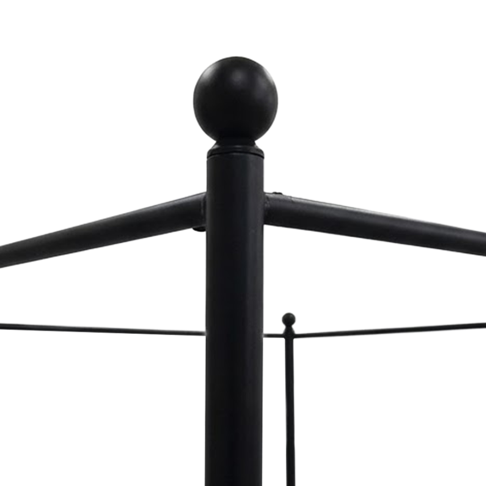QUENTIN Metal Canopy Bed - JIJI.SG