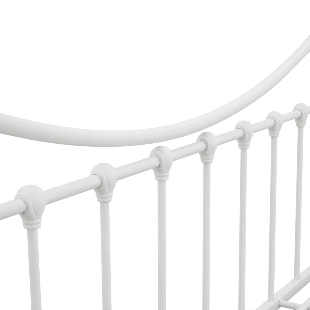 QUENTIN Metal Canopy Bed - JIJI.SG