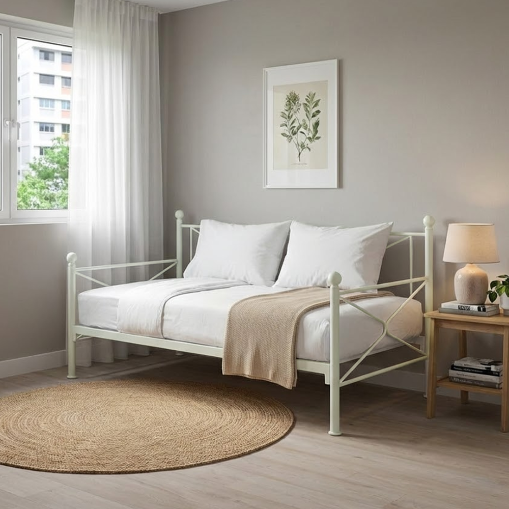 CEDRIC Metal Daybed - JIJI.SG