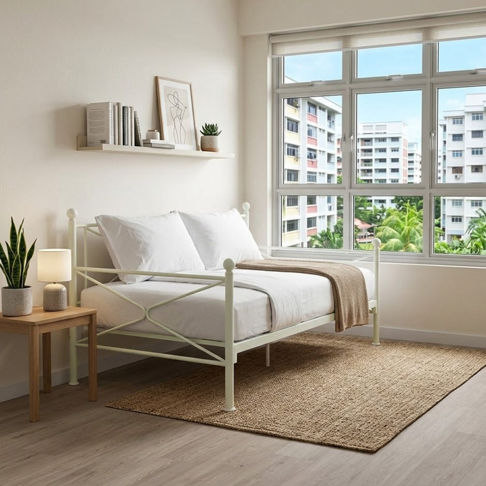 CEDRIC Metal Day-bed Frame - JIJI.SG