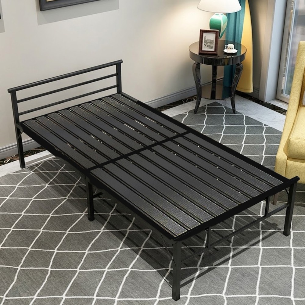 RUBEN Guest Metal Folding Bedframe - JIJI.SG