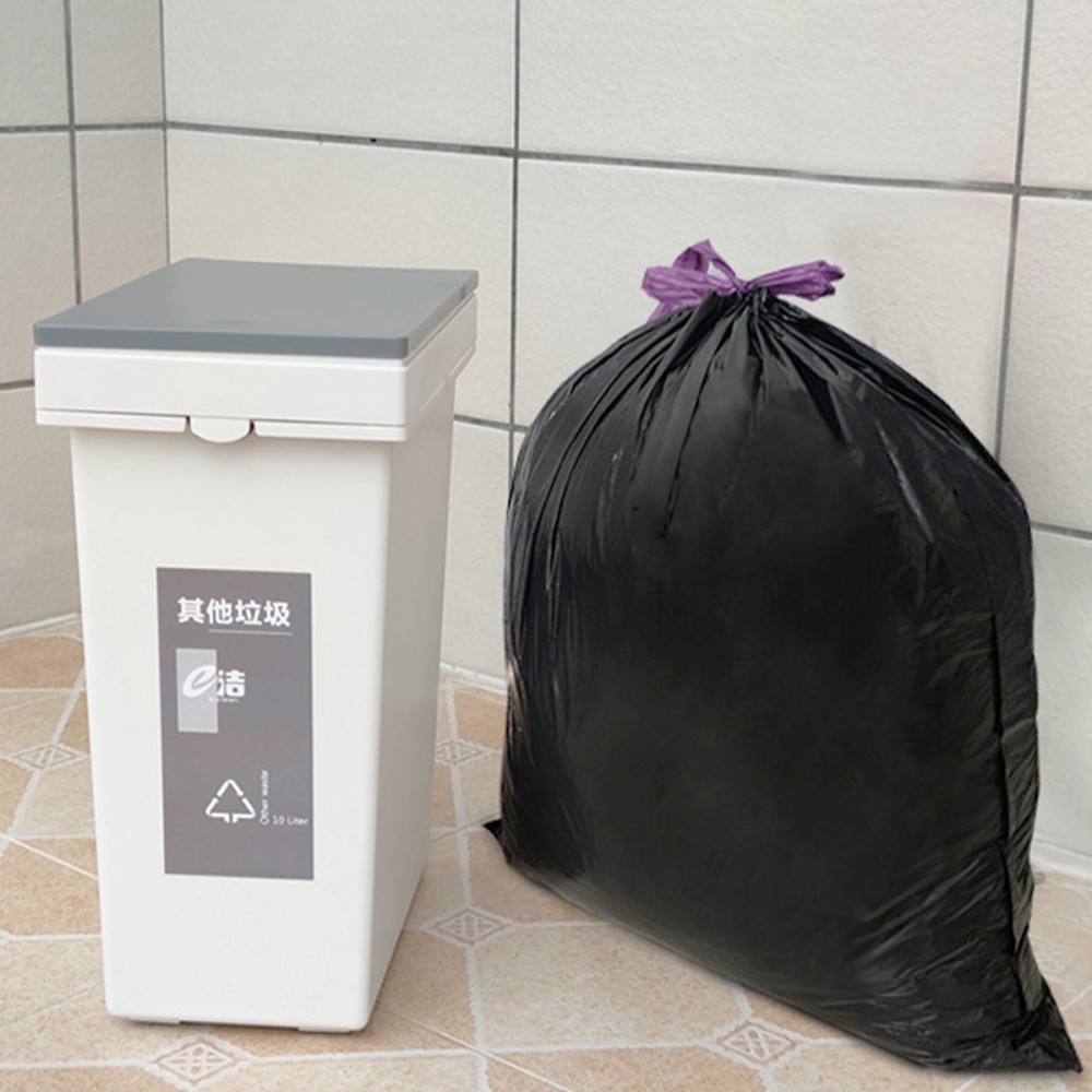 ECLEAN Drawstring Disposable Garbage Bag - JIJI.SG