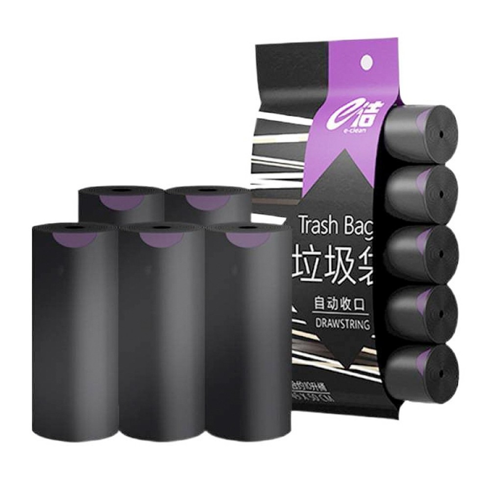 ECLEAN Drawstring Disposable Garbage Bag - JIJI.SG