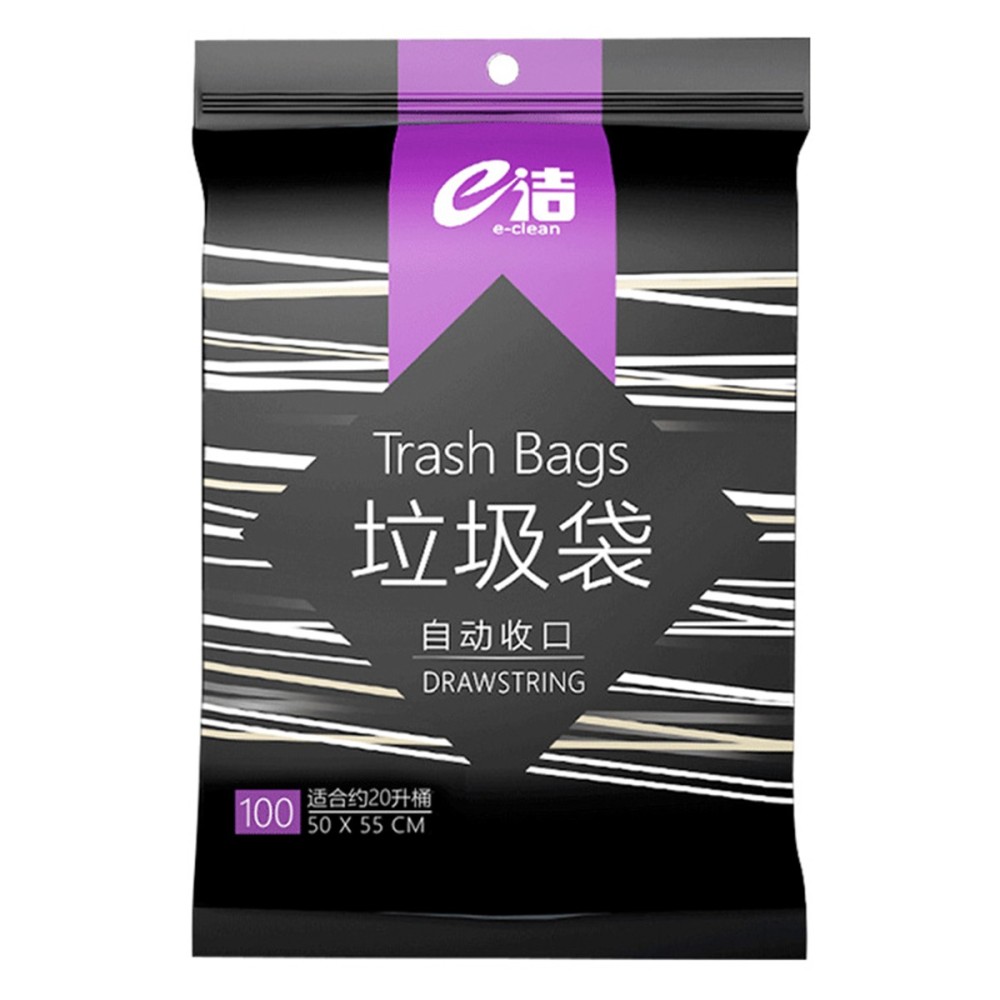 ECLEAN Drawstring Disposable Garbage Bag - JIJI.SG