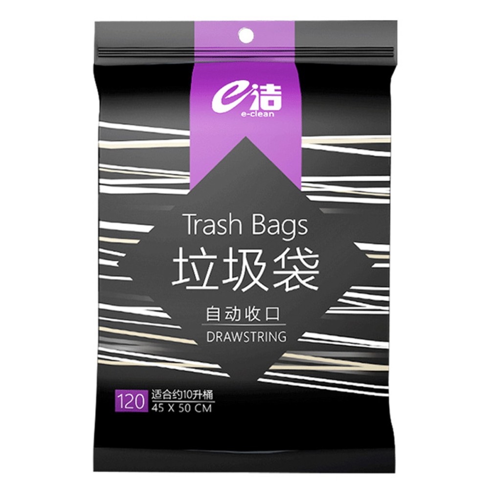 ECLEAN Drawstring Disposable Garbage Bag - JIJI.SG