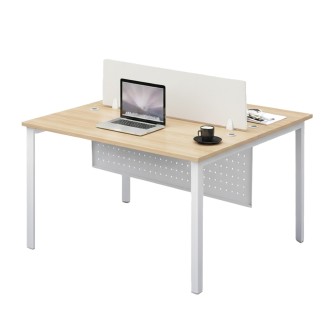 FORSBERG 2 Seater Work Station with Modesty Panel - JIJI.SG