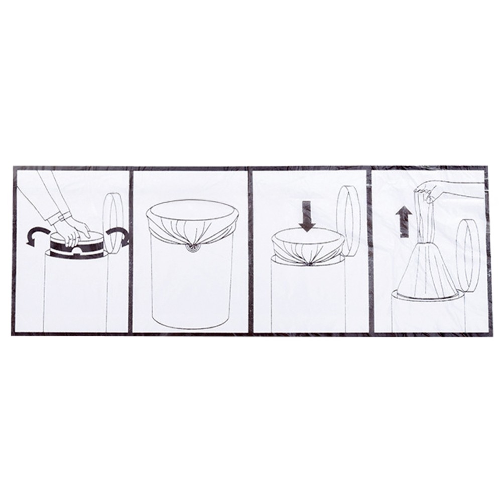MAEVE JAH Drawstring Kitchen Garbage Bucket Plastic Bag - JIJI.SG