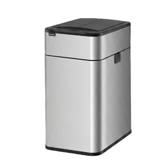 MAEVE JAH Stainless Steel Dustbin With Smart Motion-Sensing Lid - J...