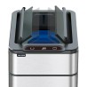 MAEVE JAH Stainless Steel Dustbin With Smart Motion-Sensing Lid - J...