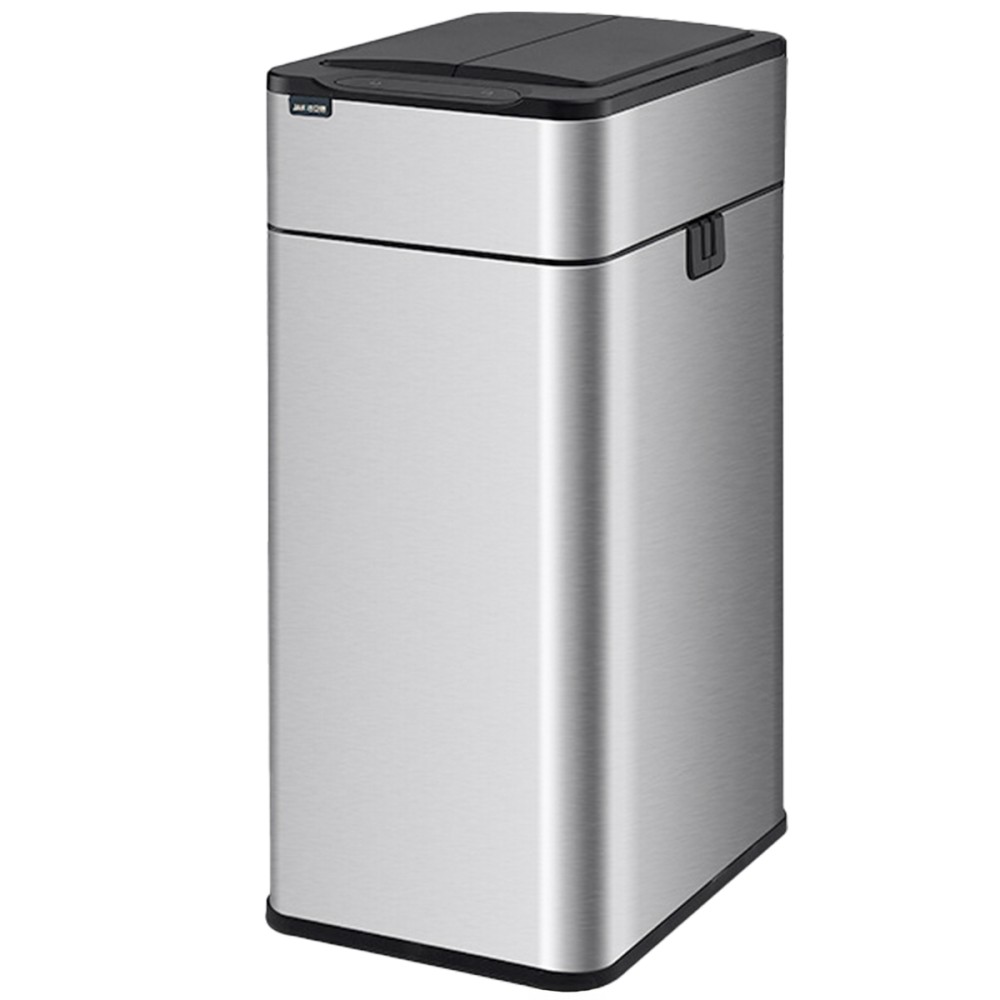 MAEVE JAH Stainless Steel Dustbin With Smart Motion-Sensing Lid - J...