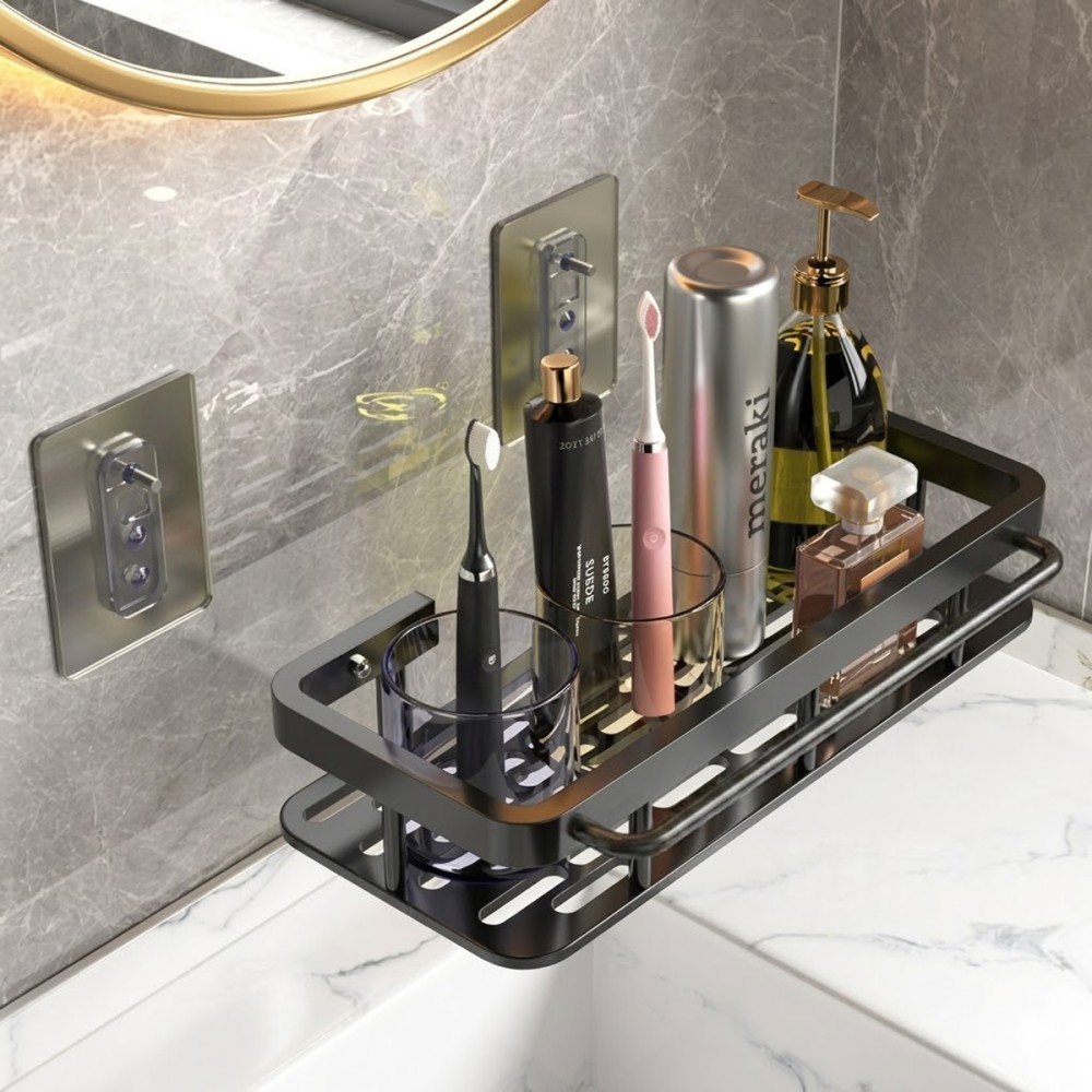 HELVO Aluminium Bathroom Rack - JIJI.SG