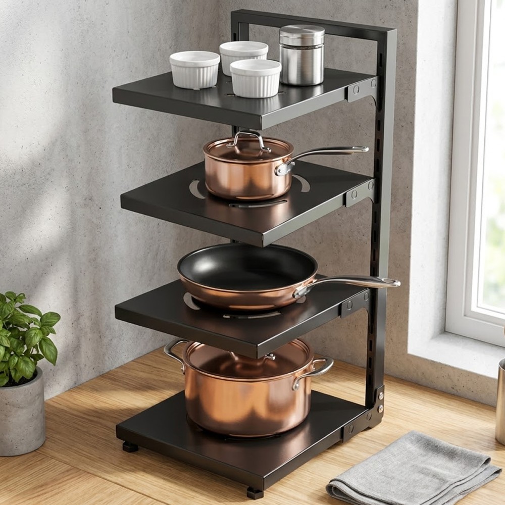 FINJA Adjustable Pot Organizer - JIJI.SG