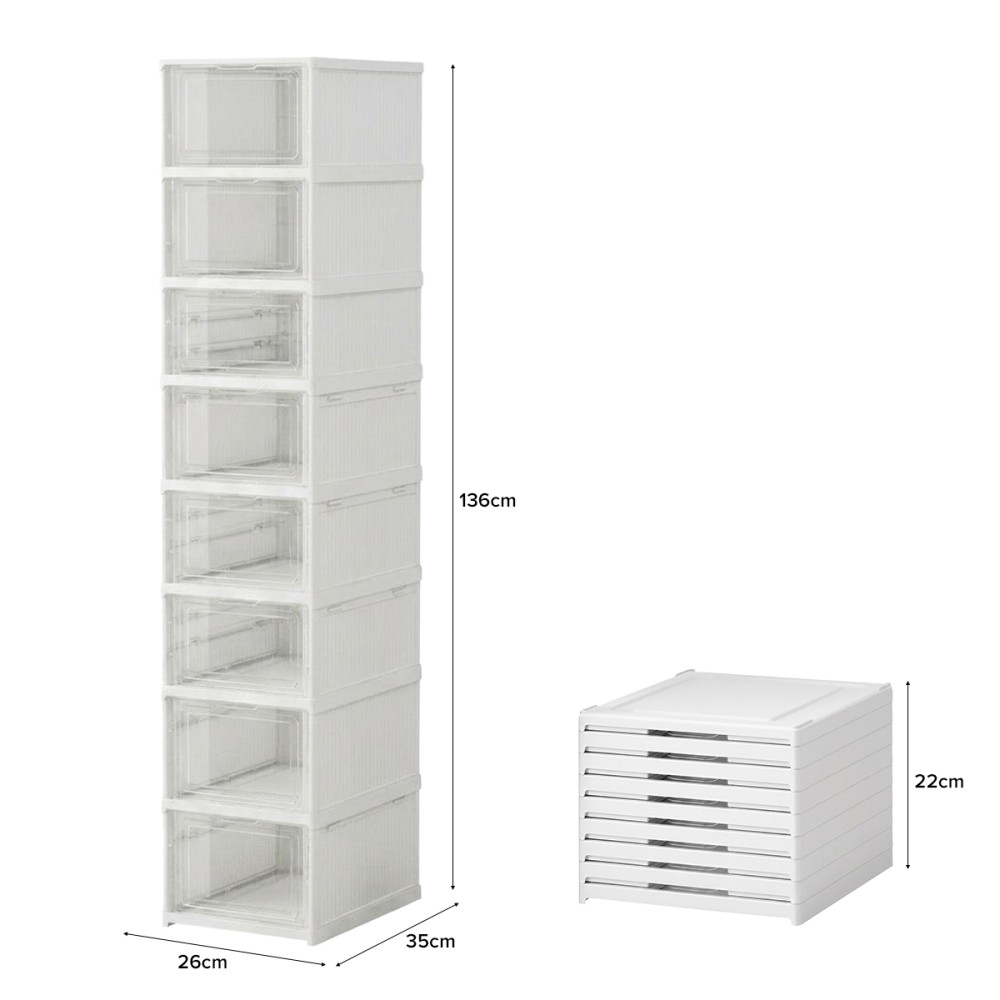 TENE Foldable Shoe Box - JIJI.SG