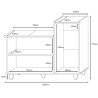 FRAY Gas Cabinet - JIJI.SG