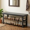 TREGNA Bamboo Shoe Rack Bench - JIJI.SG