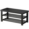 TREGNA Bamboo Shoe Rack Bench - JIJI.SG