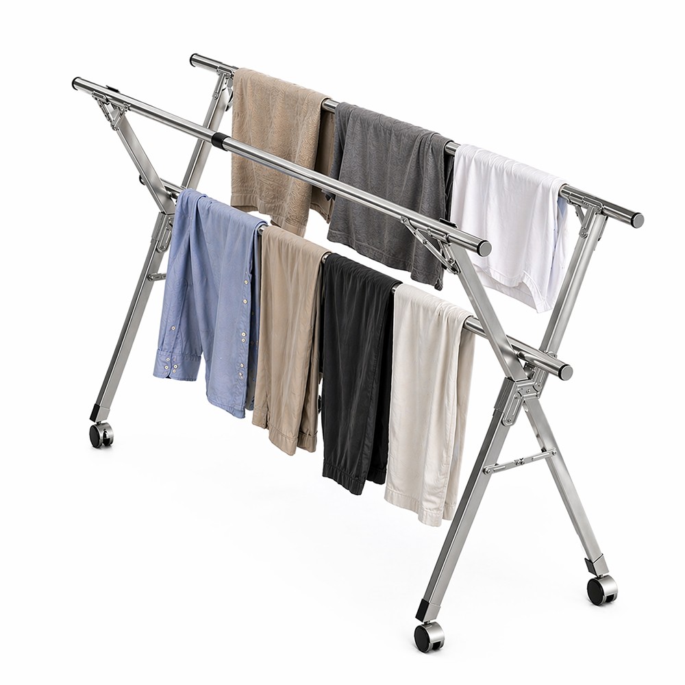 DEDEON Extendable Foldable Clothes Rack - JIJI.SG
