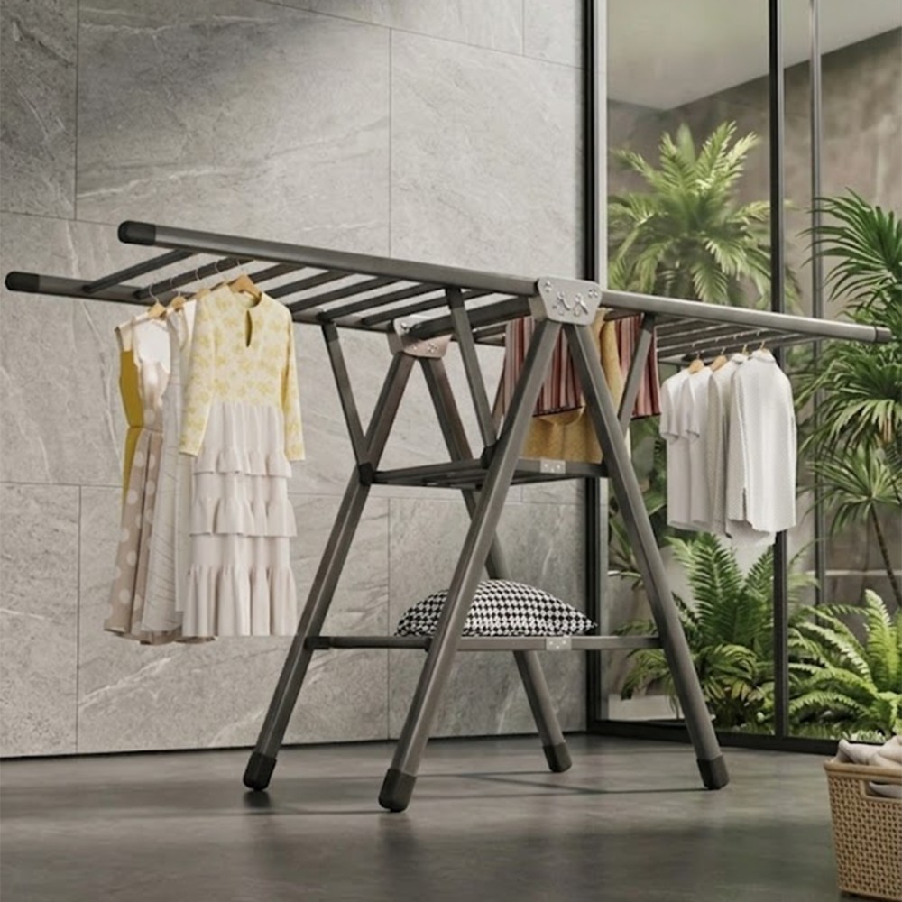 NOIR Foldable Clothes Rack - JIJI.SG
