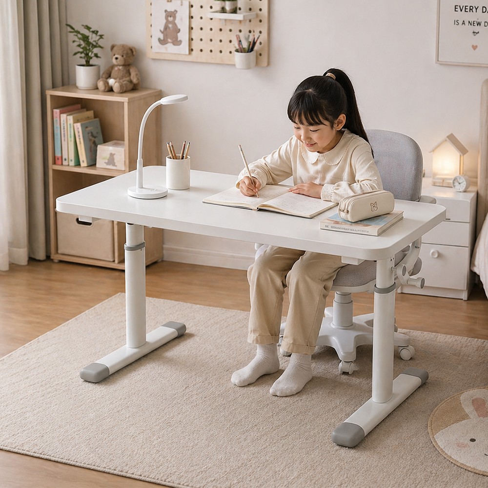 CALVA Height Adjustable Kids Desk - JIJI.SG