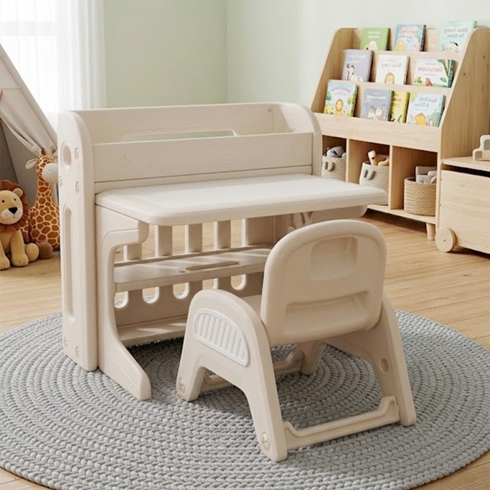URSETTA Foldable Kids Study Table and Chair Set - JIJI.SG