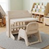 URSETTA Foldable Kids Study Table and Chair Set - JIJI.SG