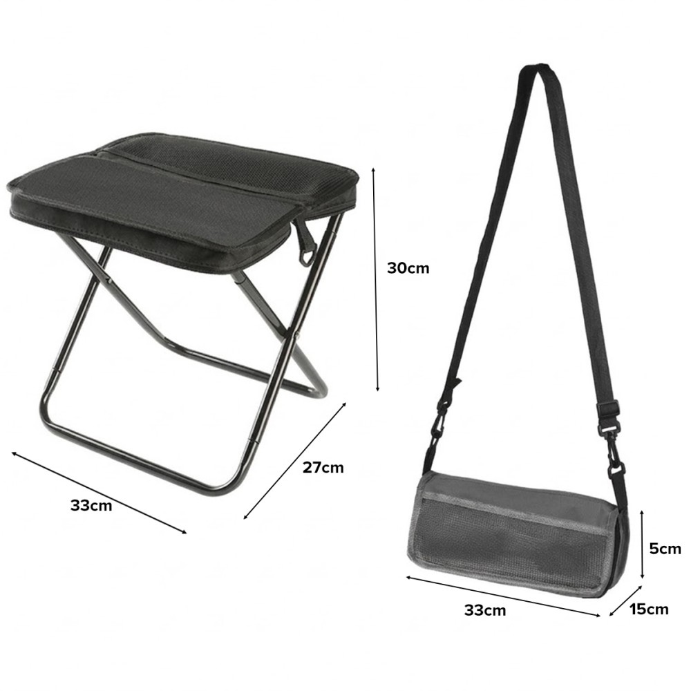 JARA Outdoor Portable Folding Stool - JIJI.SG