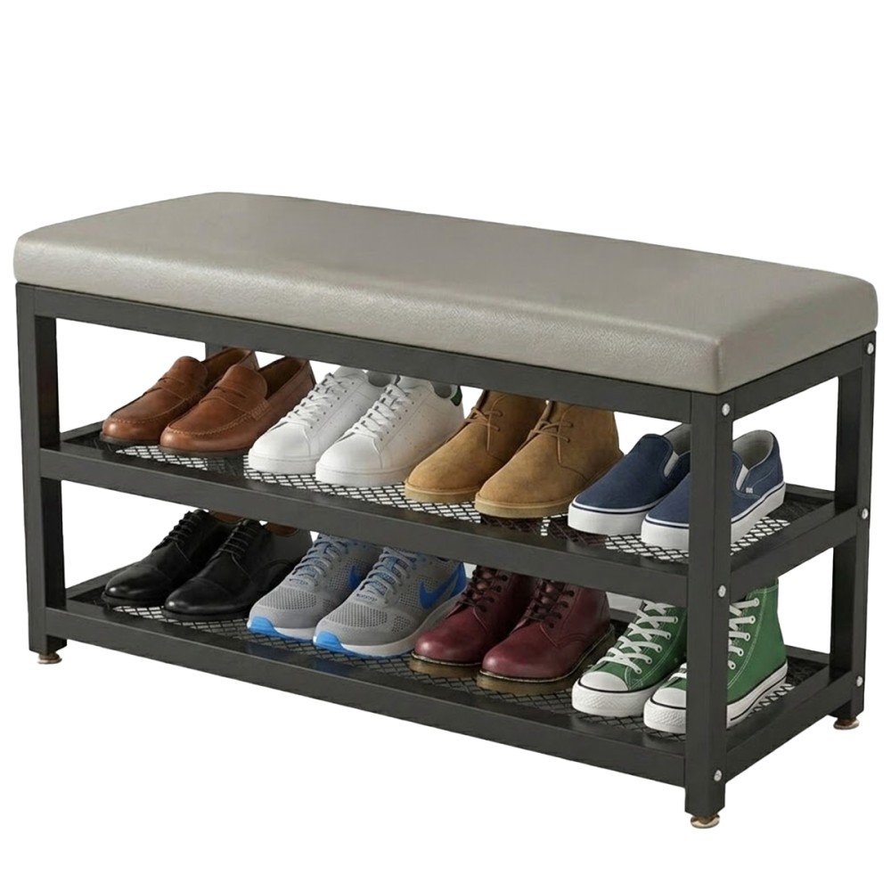 BALSER Cushion Shoe Bench Rack - JIJI.SG