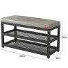BALSER Cushion Shoe Bench Rack - JIJI.SG