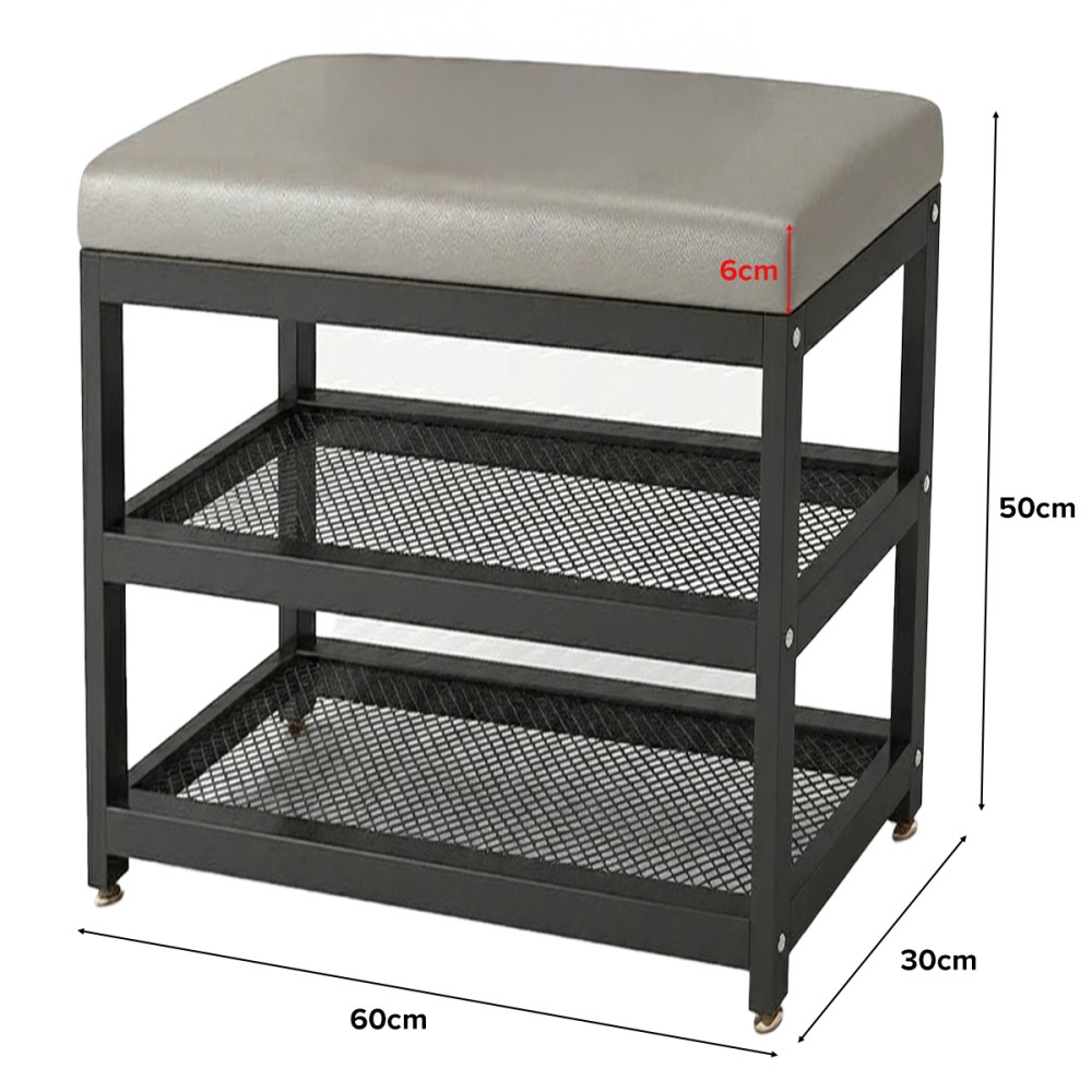 BALSER Cushion Shoe Bench Rack - JIJI.SG