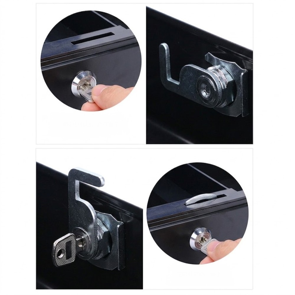 BRION Cash Box with Key Lock - JIJI.SG