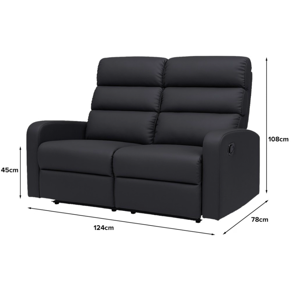 (AS-IS) STANFORD 2 Seater Recliner Sofa - JIJI.SG