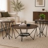 GIOLA Set of 3 Round Coffee Table - JIJI.SG