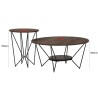 GIOLA Set of 3 Round Coffee Table - JIJI.SG