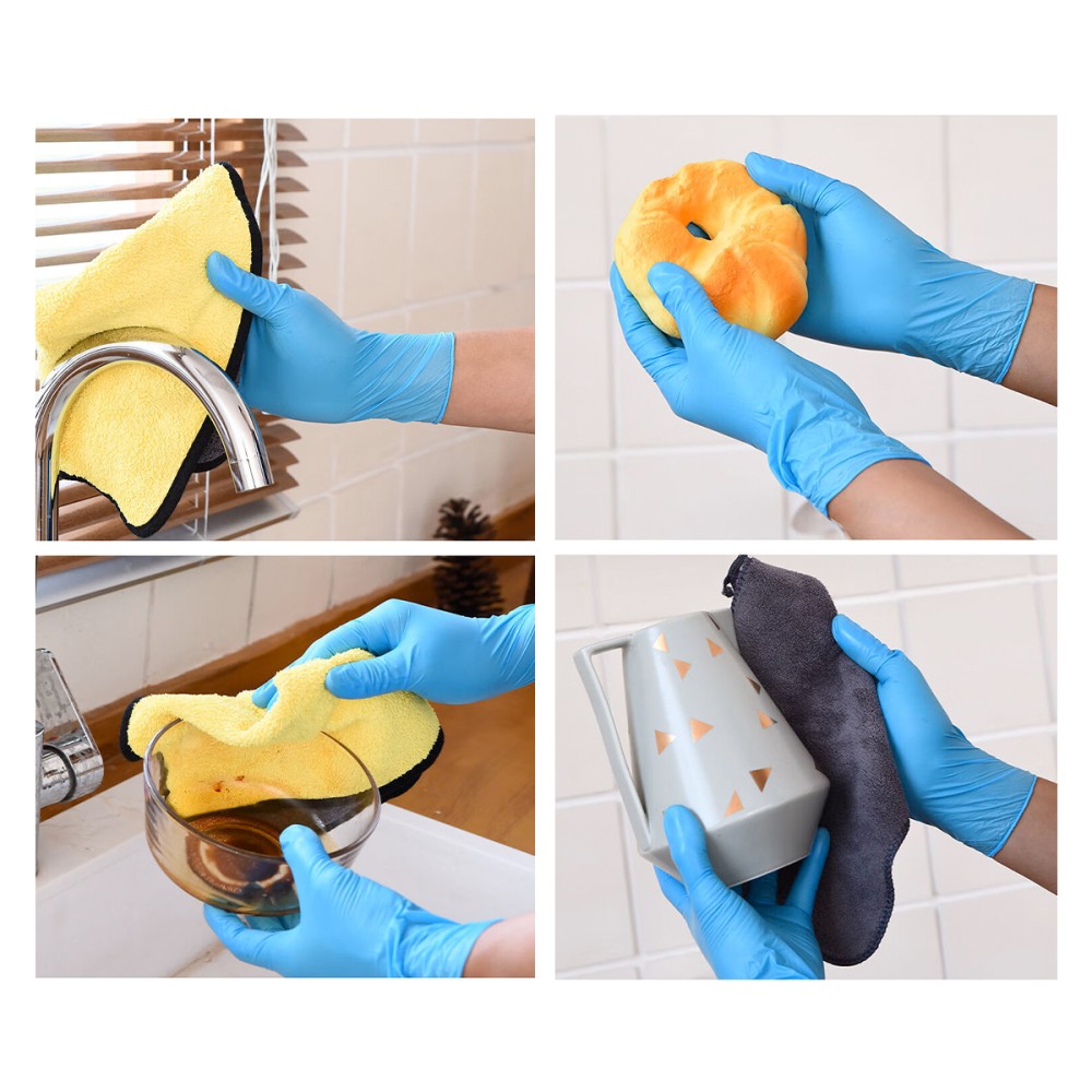 ANJA Disposable Nitrile Vinyl Gloves - JIJI.SG