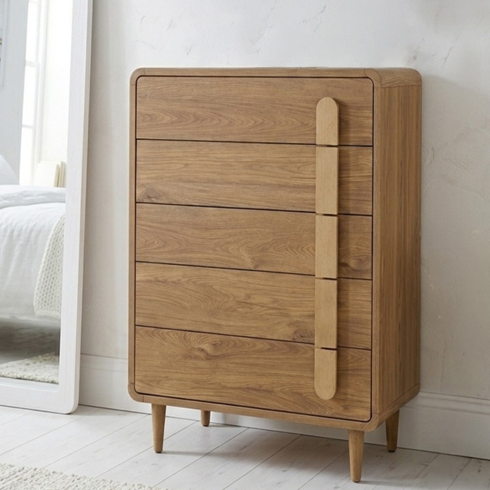 LOME Chest of 5 Drawers - JIJI.SG