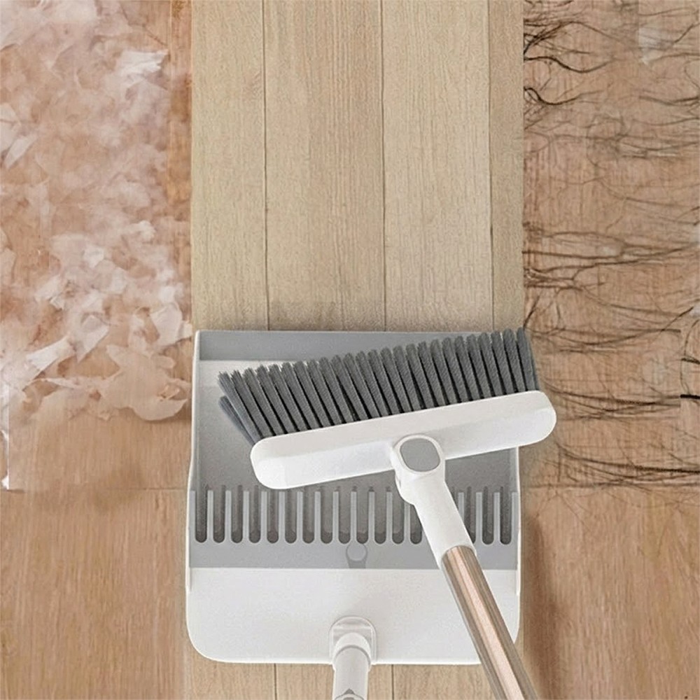OCEIA Rotatable Broom and Dust Pan Set - JIJI.SG