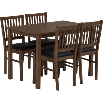 RUNE Dining Table and 4 Chairs - JIJI.SG