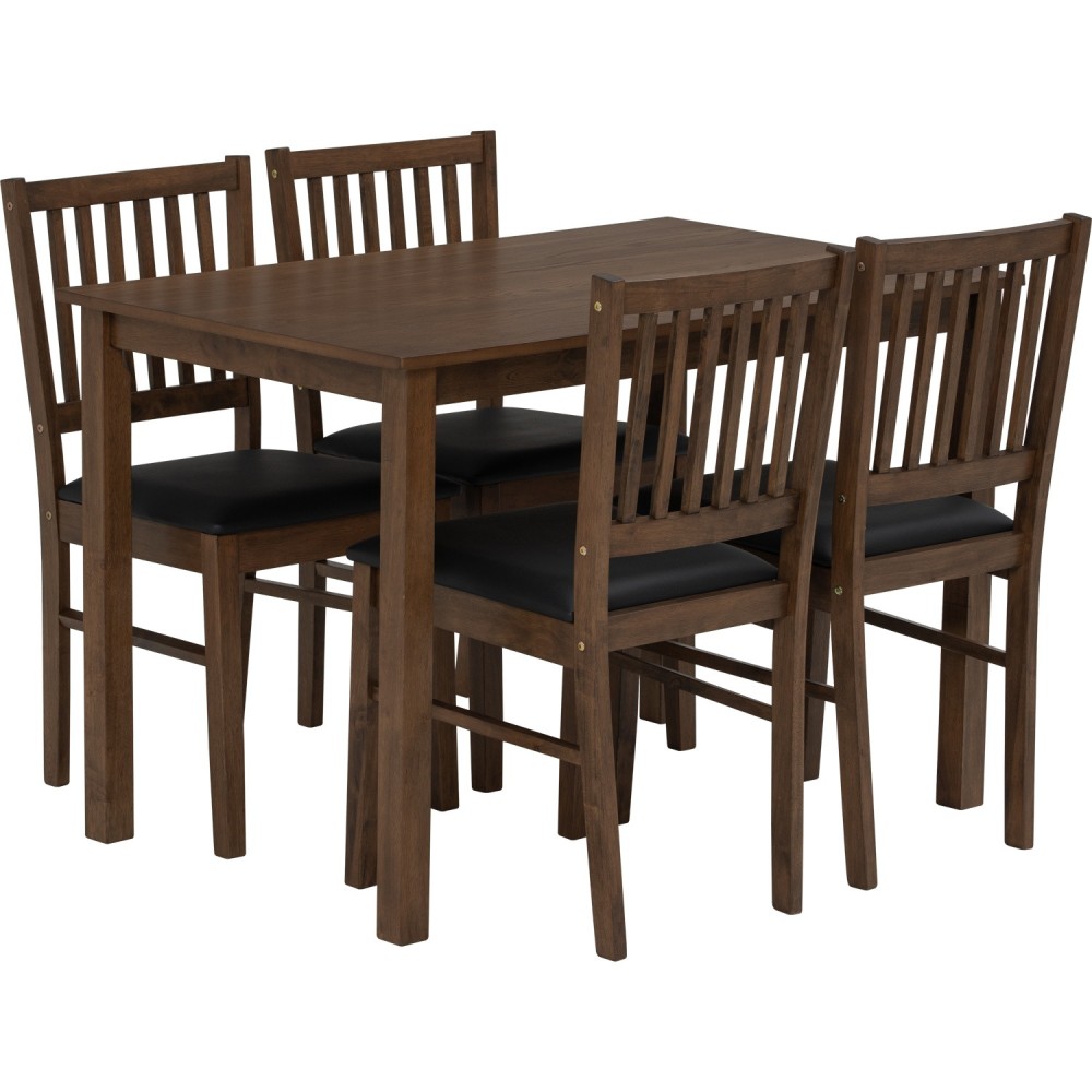 RUNE Dining Table and 4 Chairs - JIJI.SG