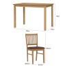 RUNE Dining Table and 4 Chairs - JIJI.SG