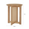 ORINA Round Side Table - JIJI.SG