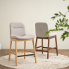 (AS-IS) ARYDEN Bar Stool with Backrest - JIJI.SG