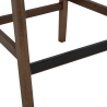 (AS-IS) ARYDEN Bar Stool with Backrest - JIJI.SG
