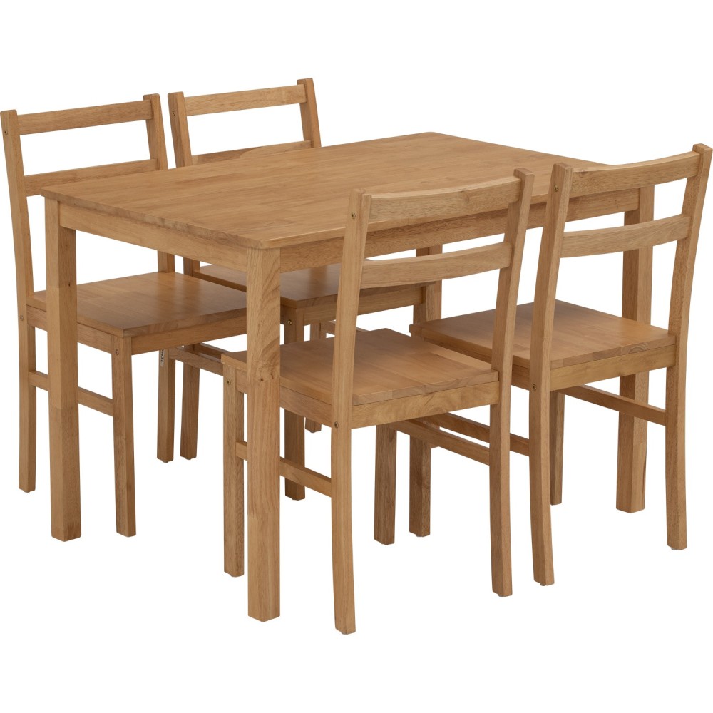 RIVAH Dining Table and 4 Chairs - JIJI.SG